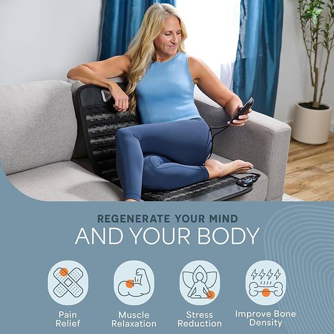 REGENERATE YOUR MIND AND YOUR BODY

- Pain Relief
- Muscle Relaxation
- Stress Reduction
- Improve Bone Density