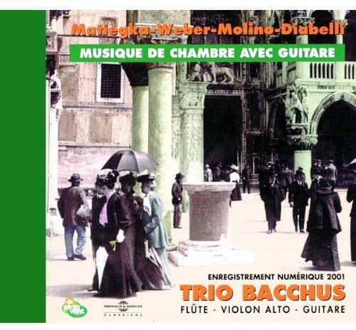 Trio Bacchus - Musique De Chambre Avec Guitare   - COMPACT DISCS [CD] price history on PriceWatchPro