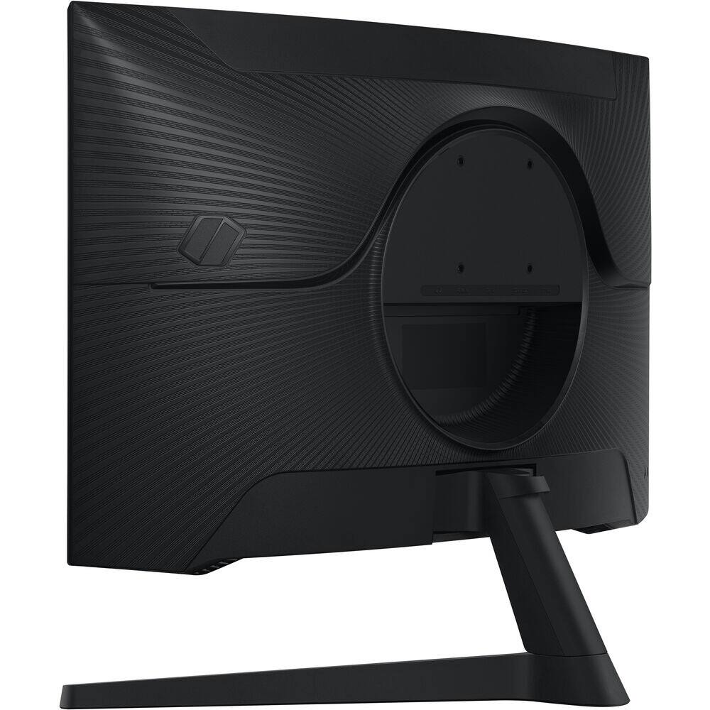 Alt View 3. Samsung - 27" Odyssey 1000R Curved QHD 165Hz 1ms AMD FreeSync Gaming Monitor + 26-Month Extended Warranty Protection Bundle - Black.