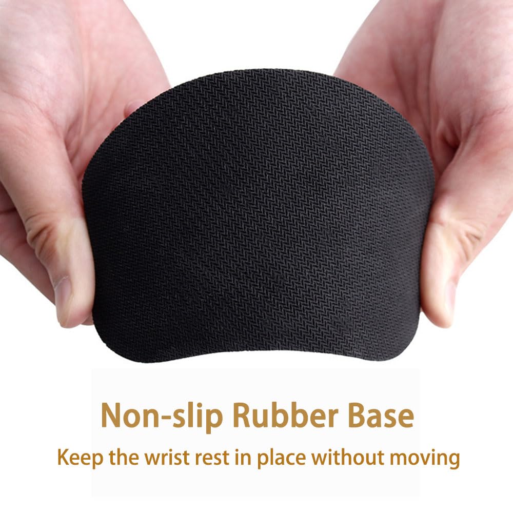 Non-slip Rubber Base  
Keep the wrist rest in place without moving