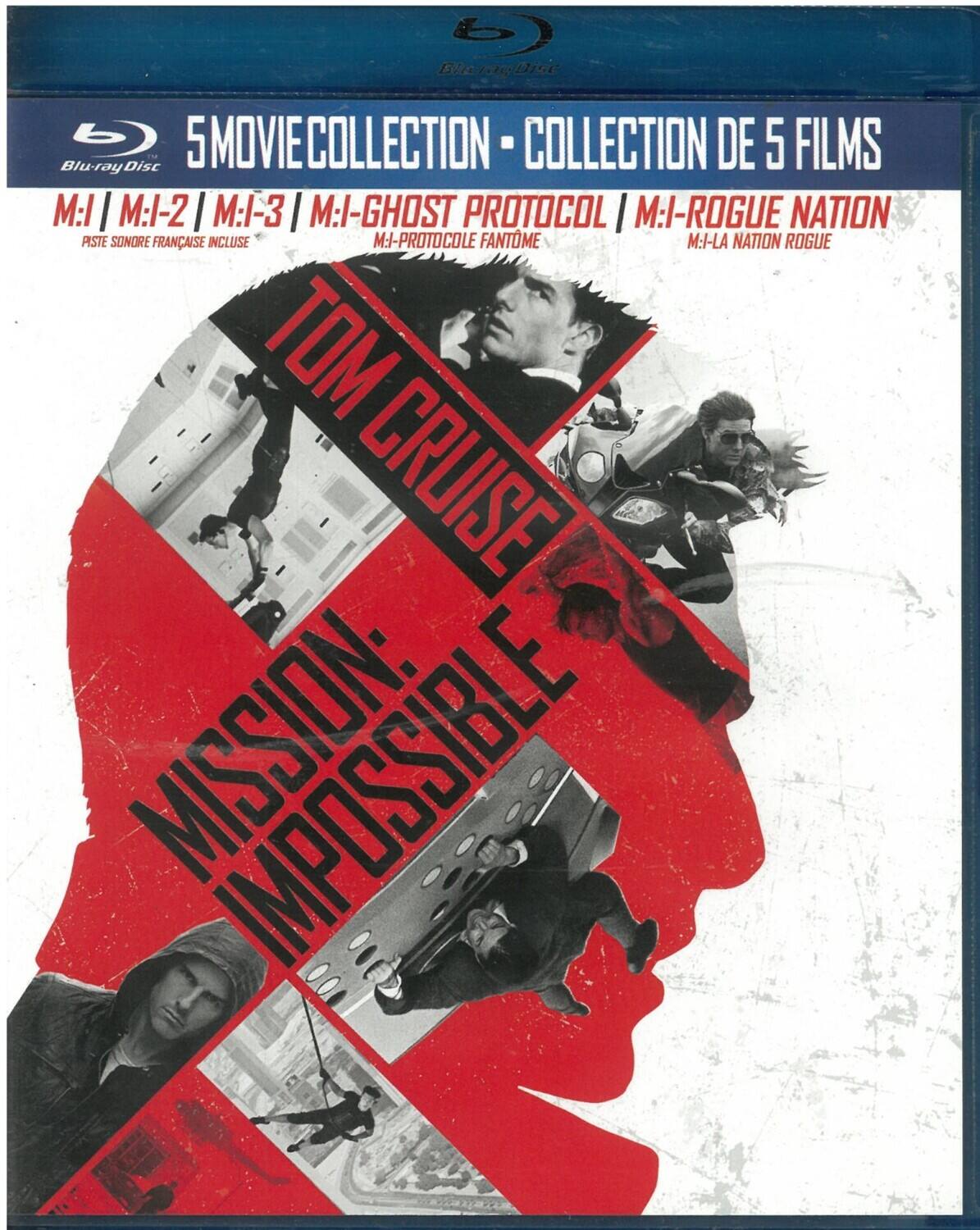 Alt View 1. Mission: Impossible 5-Movie Collection   - BLU-RAY.