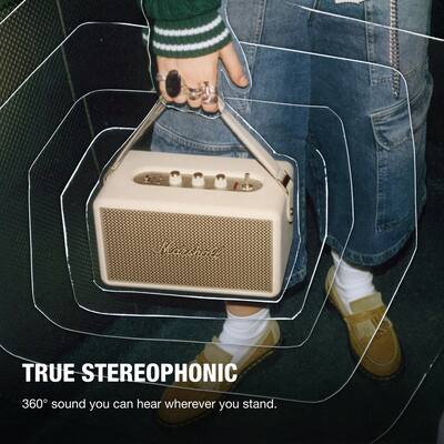 Marshall Kilburn III Portable Wireless Bluetooth Speaker with Bass Marshall Kilburn III Portable Wireless Bluetooth Speaker with Bass