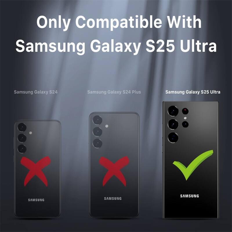 Only Compatible With Samsung Galaxy S25 Ultra, Samsung Galaxy S24, Samsung Galaxy S24 Plus, Samsung Galaxy S25 Ultra