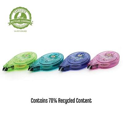 CERTIFIED RECYCLED CONTENT  
100% POST CONSUMER  

Contains 70% Recycled Content