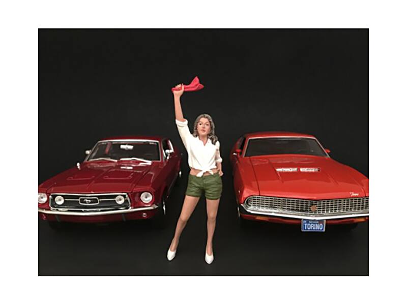 Alt View 1. American Diorama - 70's Style Figurine II for 1/24 Scale Models by American Diorama.