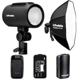 Profoto - A2 Monolight Professional Lighting Bundle with Softbox and Battery