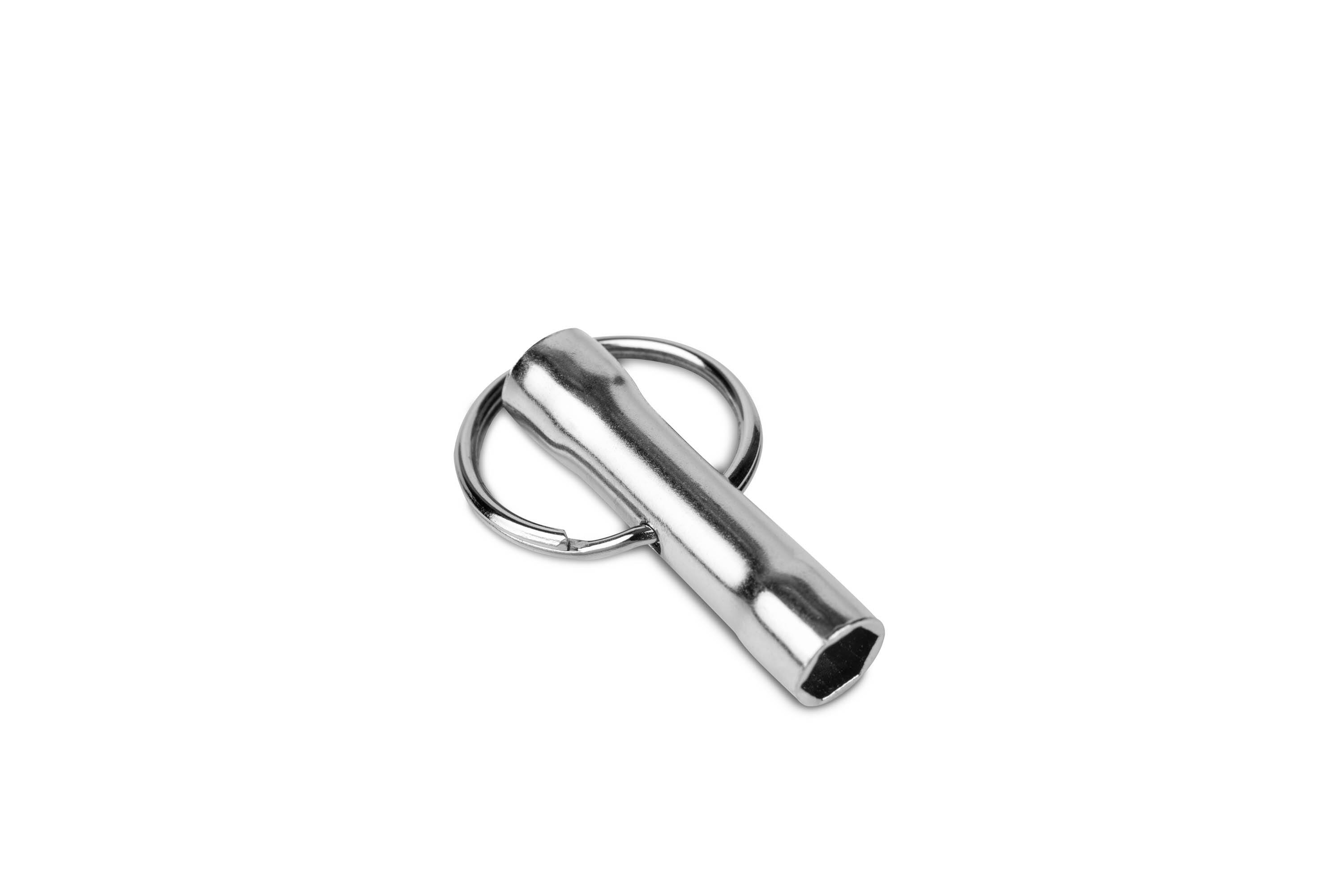Latin Percussion Pandeiro and Tamborim Tuning Key with Keyring, 1/4 ...