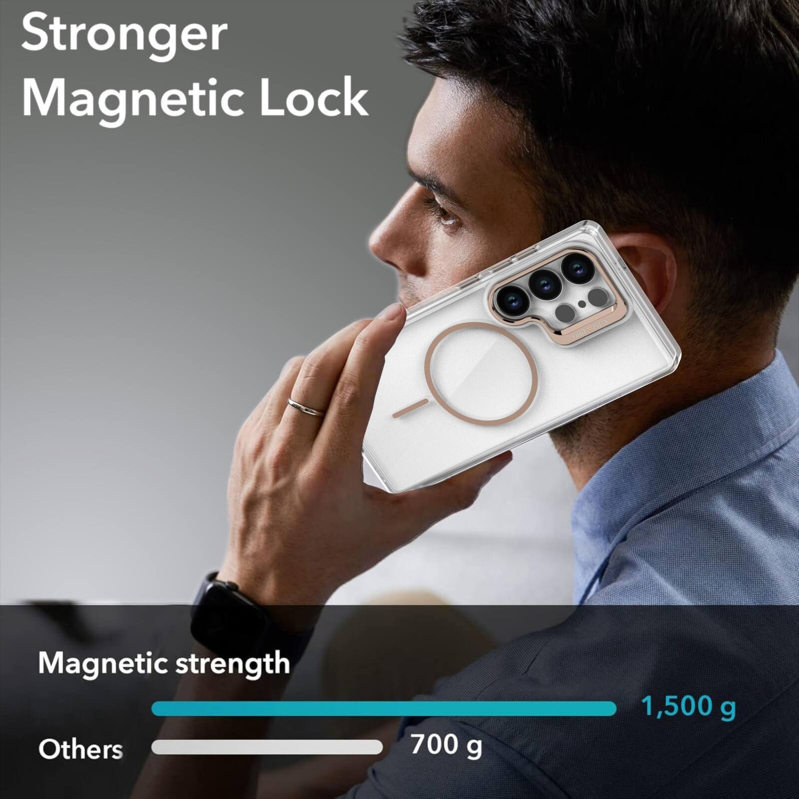 Stronger Magnetic Lock

Magnetic strength  
Others: 700 g  
1,500 g