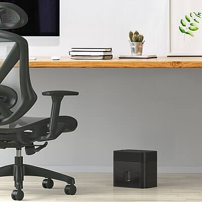 Alt View 7. Staples - Staples 12-Sheet Micro-Cut Multi-Media Shredder (ST62152) - Black.