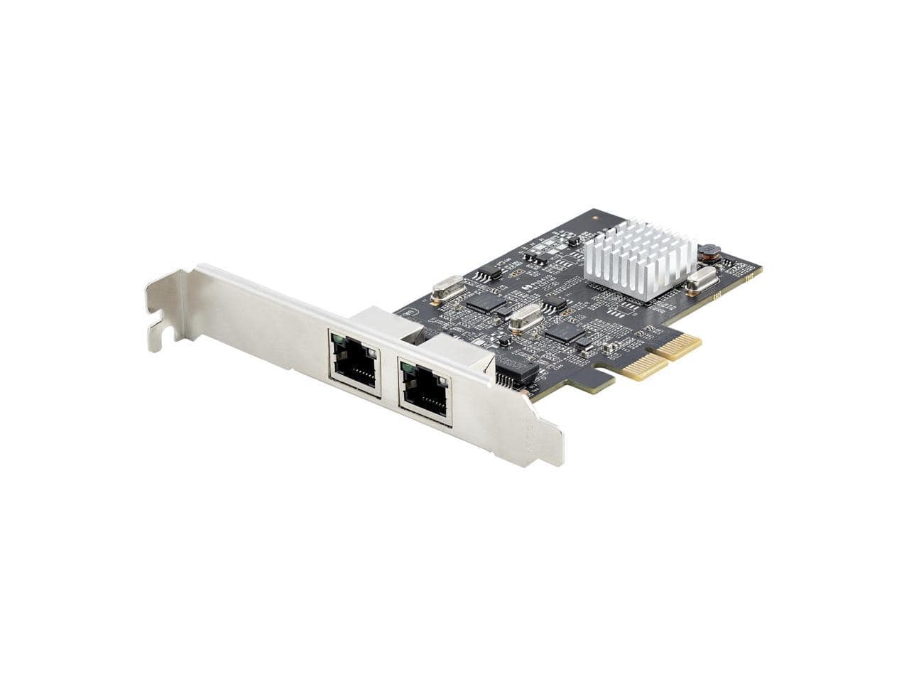 StarTech.com 2 Port 2.5G NBASE T PCIe Network Card, Intel® I225 V