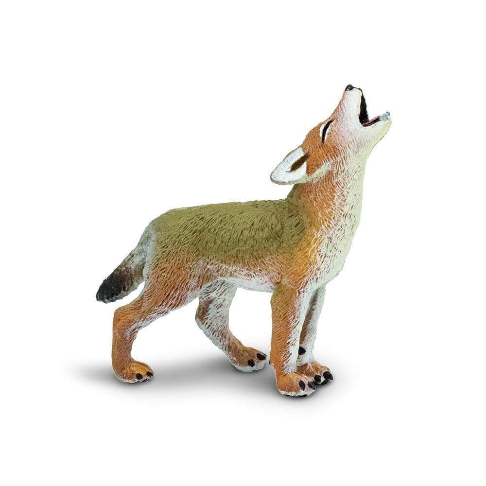 Back. Safari Ltd. - Coyote Pup Toy Figurine.