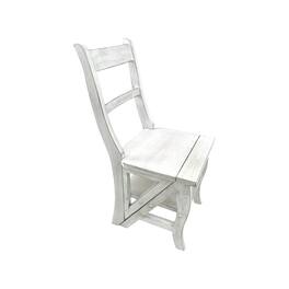 Carolina Chair & Table - Folding Library Chair - Antique - White
