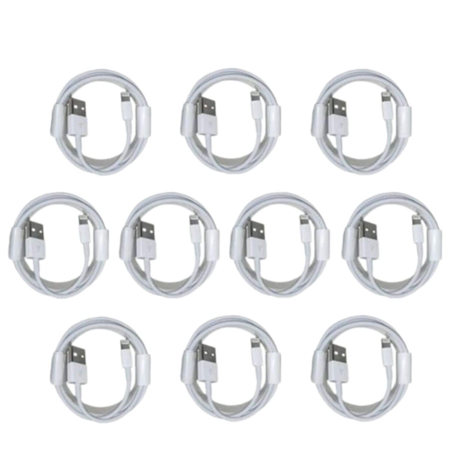 Stock Preferred - 3ft USB Charging & Data Sync Cable for iPhone - White