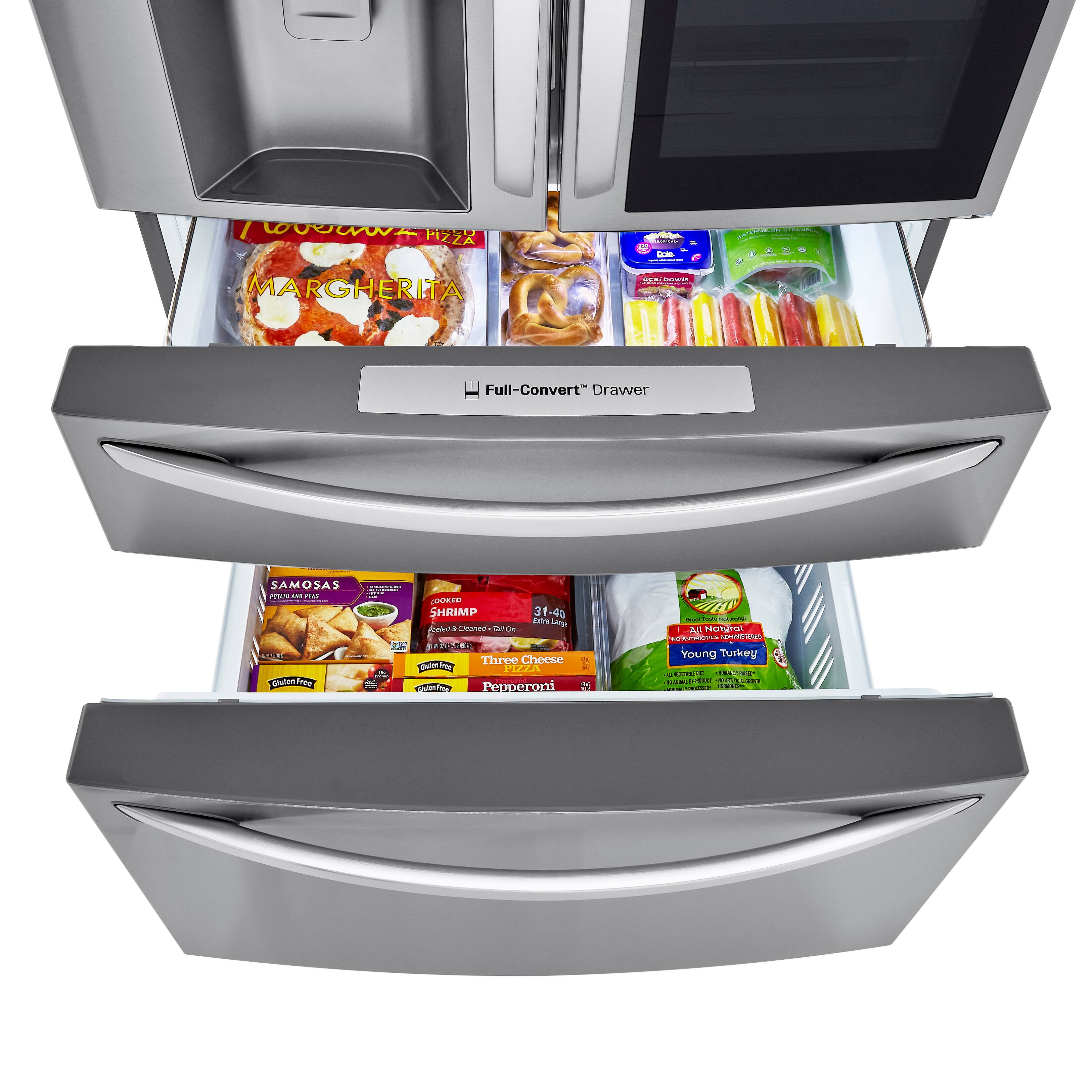 LUUWA PIZZA MARGHERITA  
Full-Convert Drawer  
SAMOSAS  
SHRIMP  
Three Cheese  
Pepperoni  
Young Turkey