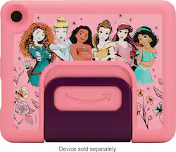 Amazon - Fire HD 8 Kid-Proof Case (12th gen tablet only) - Disney Princess - Front_Zoom