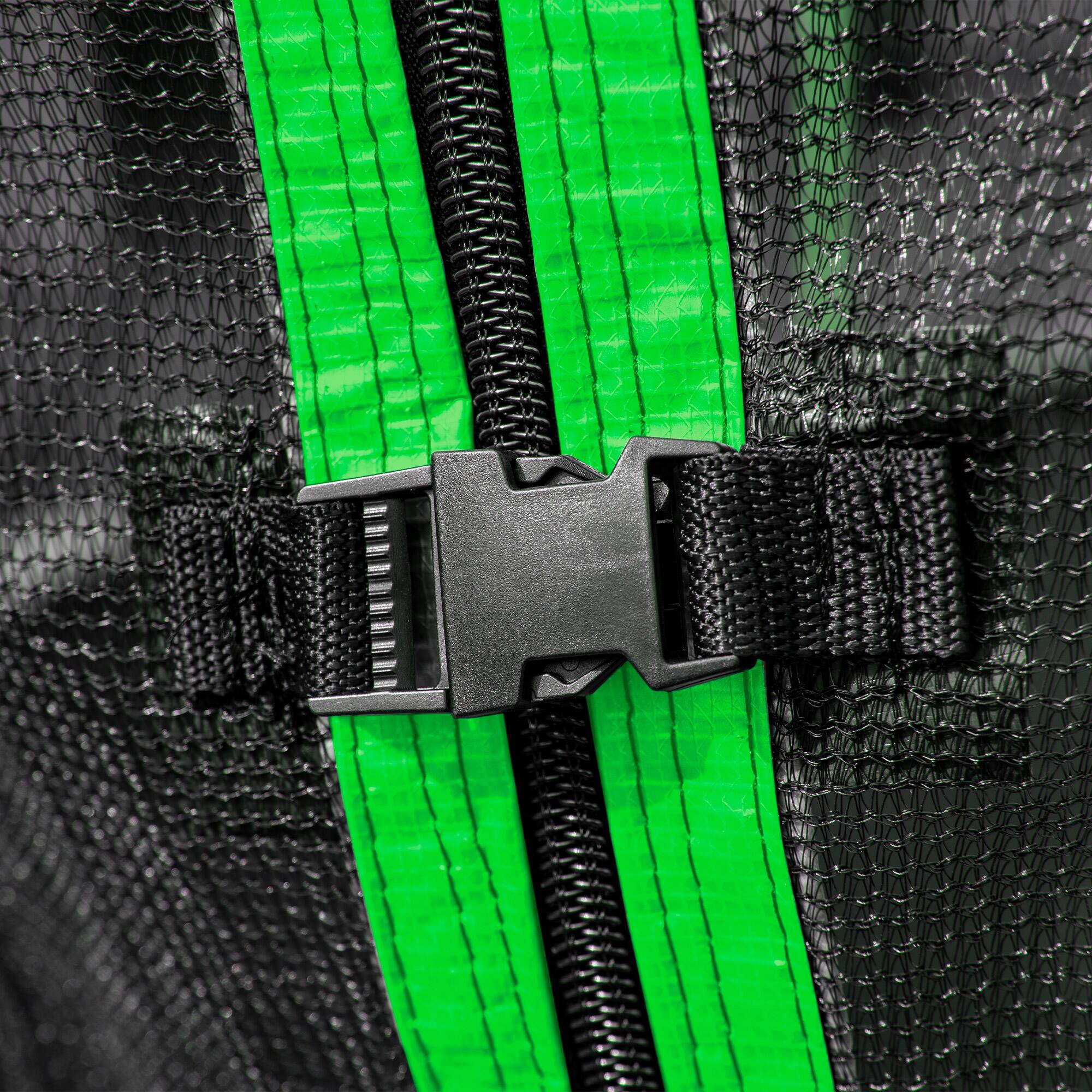 Left. LOVMOR - Lovmor 16 FT Trampoline with Basketball Hoop and Ladder Recreational Trampoline for Adults.