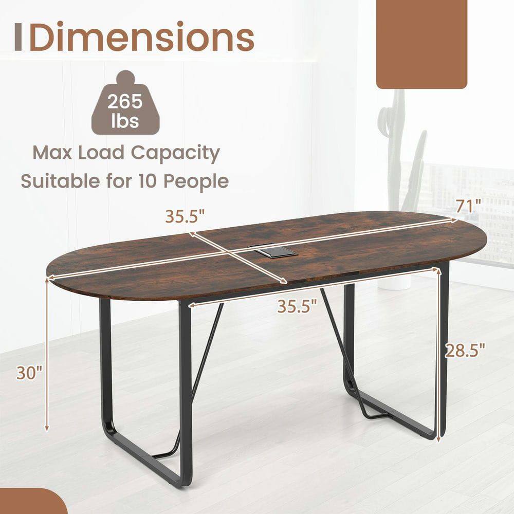 Dimensions  
265 lbs Max Load Capacity  
Suitable for 10 People  
35.5" x 71" x 35.5" x 30" x 28.5"