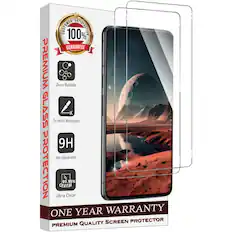 CUSTOMER 100% SATISFACTION GUARANTEE
PREMIUM Zero Bubble GLASS Scratch Resistant 9H 9H Hardness PROTECTION
ONE YEAR WARRANTY
99.99% Clear
PREMIUM QUALITY SCREEN PROTECTOR