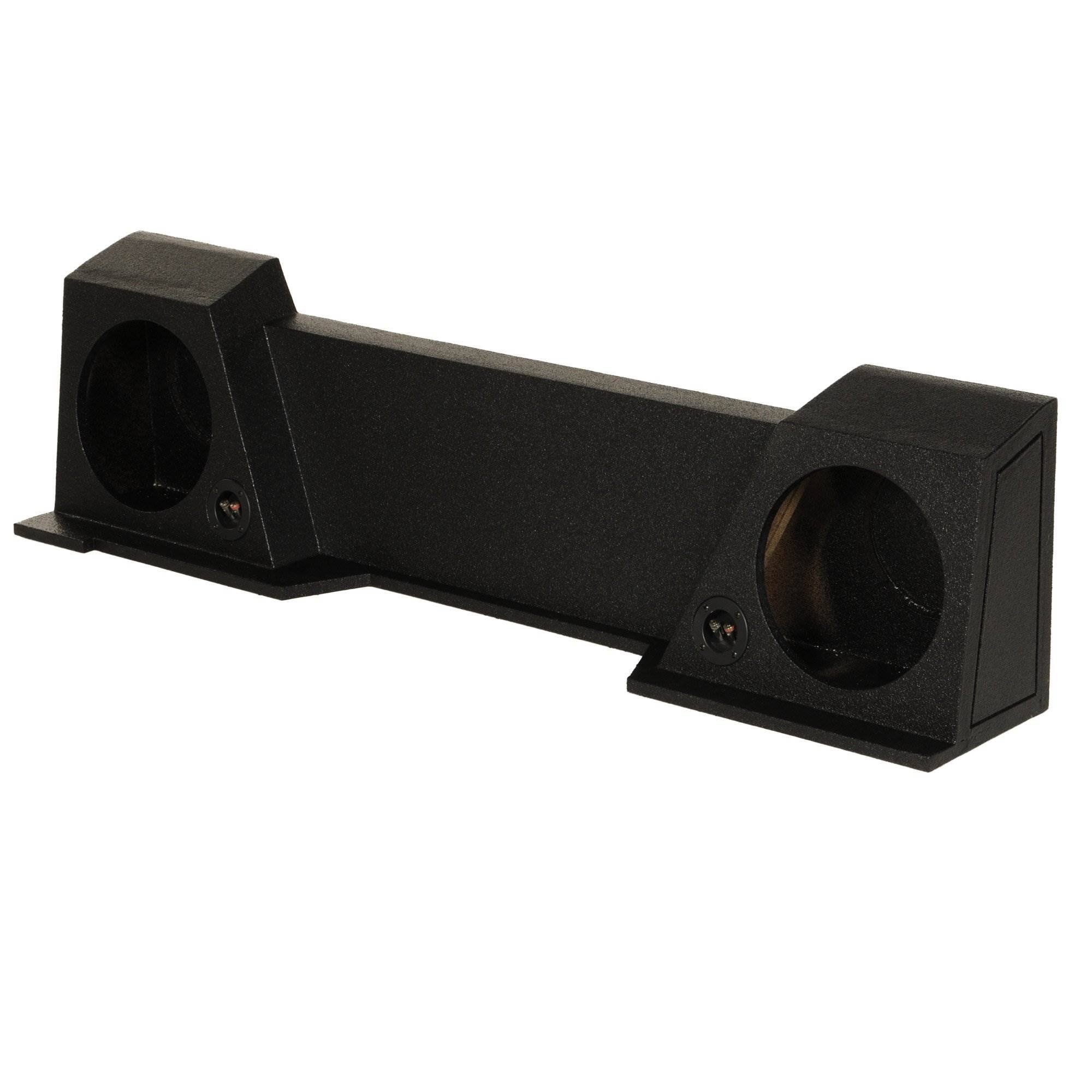 Alt View 2. QPower - QPower Dual 10" Sub Box for Chevy Silverado XCab and GMC Sierra XCab 2007-2013.