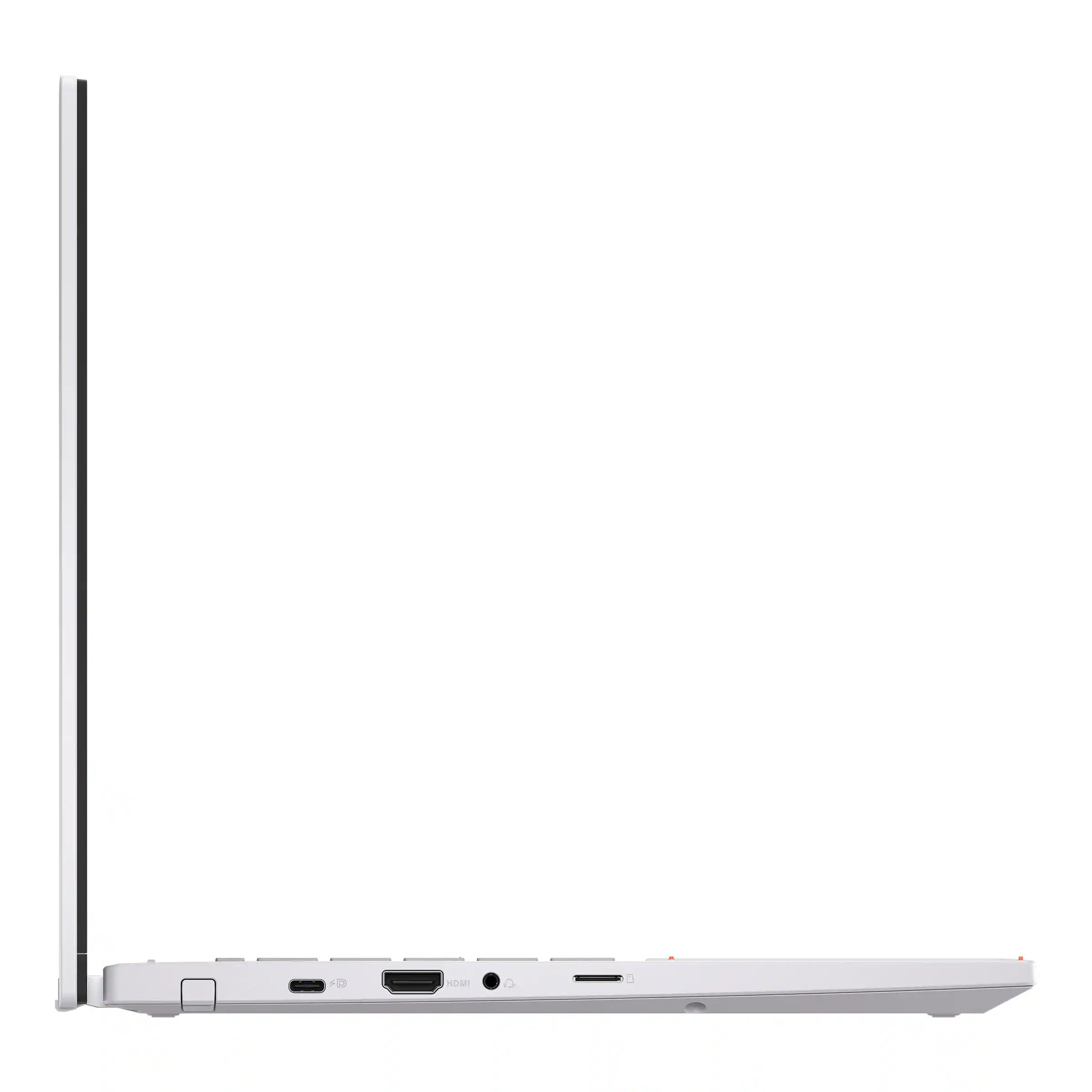 Alt View 9. ASUS - Chromebook Vibe CX34 Flip 14" FHD Touch Chromebook Laptop - Intel Core i5 with 8GB Memory - 256GB SSD - Pearl White.