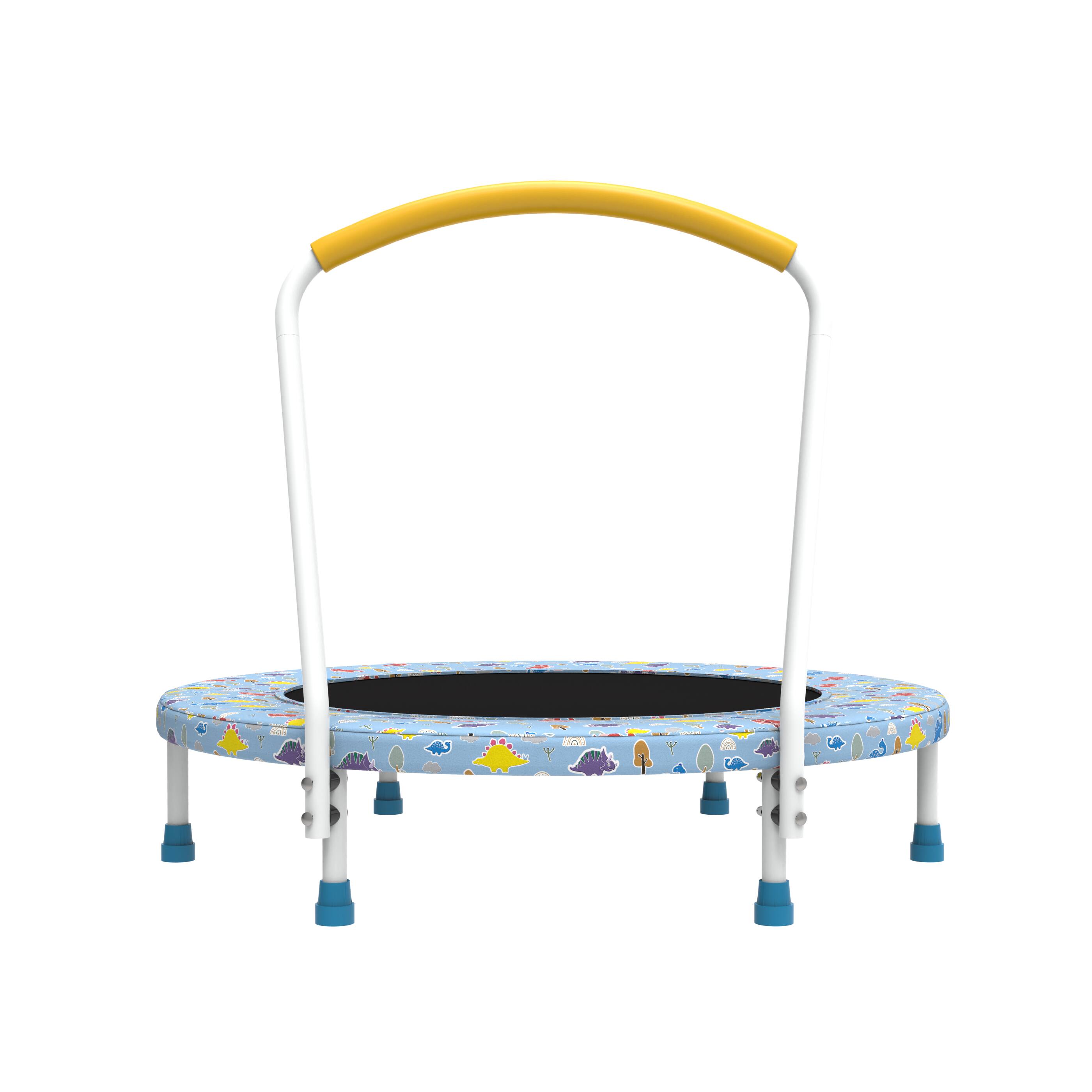 Back. LOVMOR - Lovmor 3 FT Trampoline with Handle Recreational Trampoline for Kids.