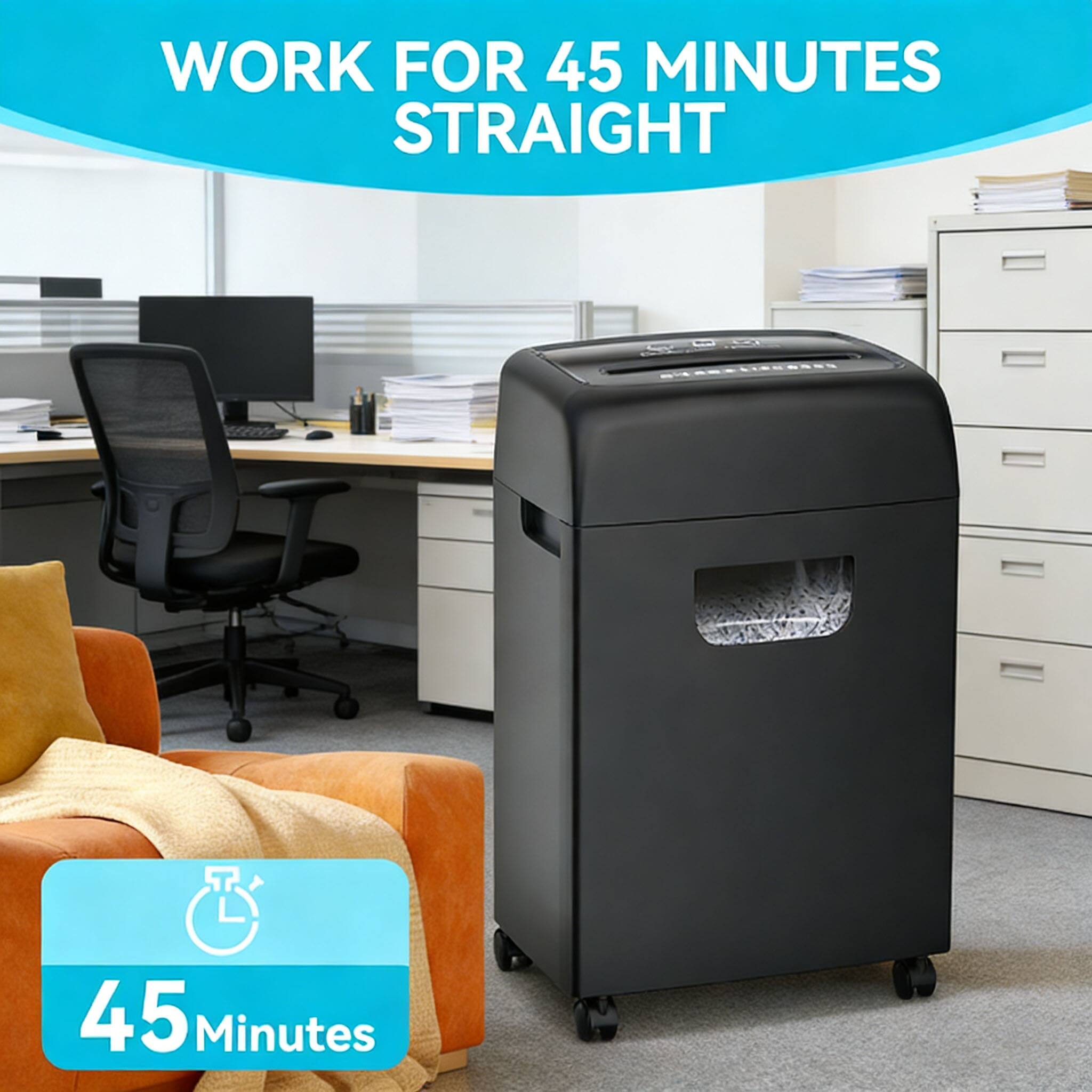 WORK FOR 45 MINUTES STRAIGHT

45 Minutes