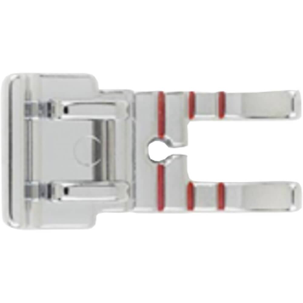 Alt View 2. Singer - Singer 250026706 Quarter inch Piecing Presser Foot - Silver.