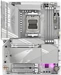 GIGABYTE - X870 AORUS ELITE WIFI7 ICE (Socket AM5) AMD X870 ATX DDR5 Wi-Fi 7 Motherboard - White