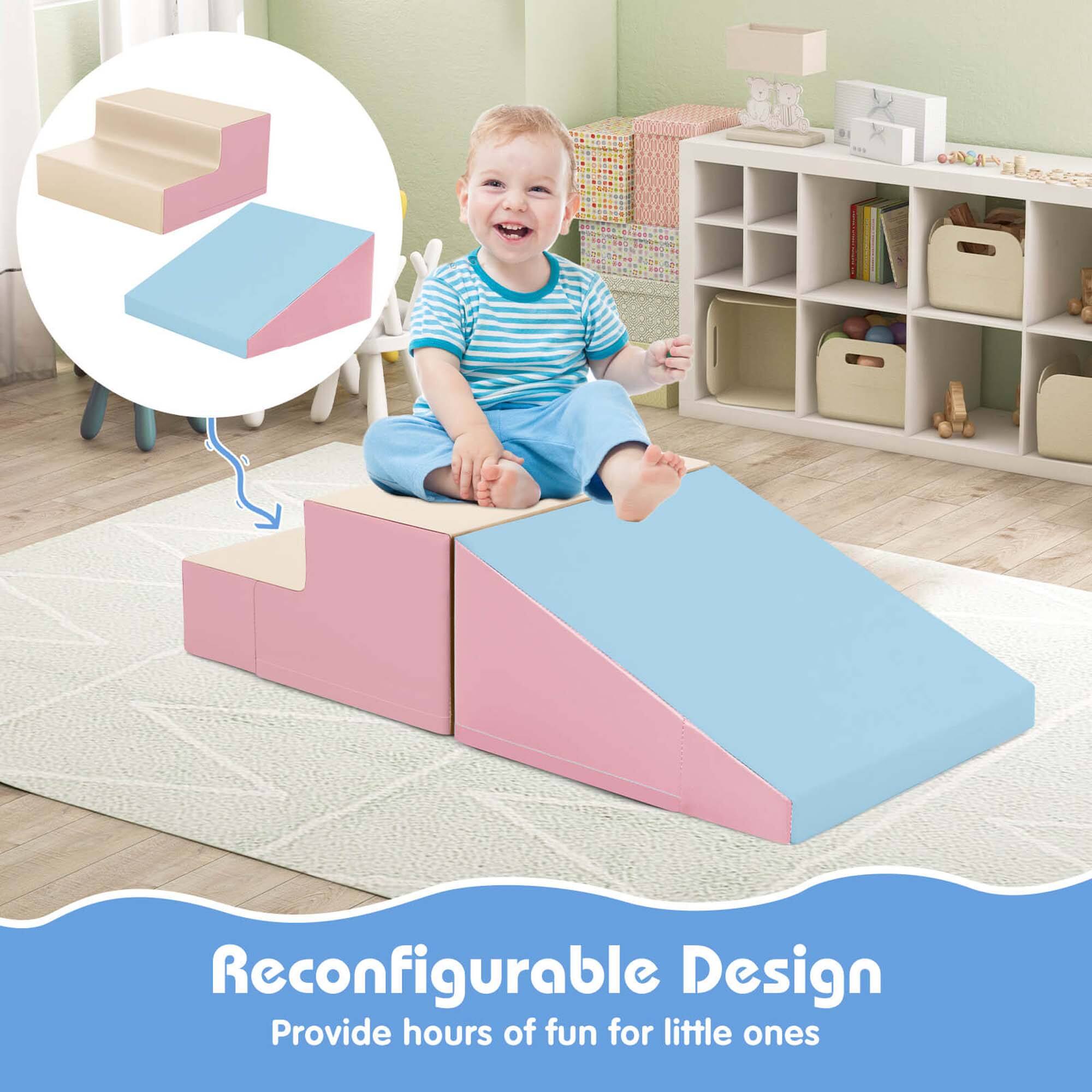 Reconfigurable Design  
Provide hours of fun for little ones