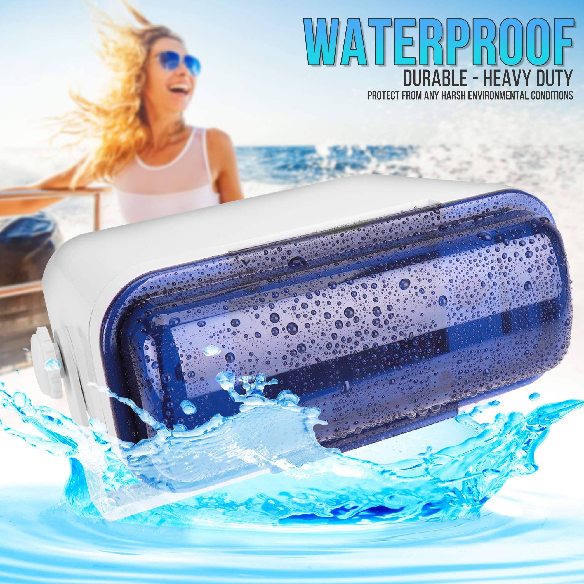 WATERPROOF  
DURABLE - HEAVY DUTY  
PROTECT FROM ANY HARSH ENVIRONMENTAL CONDITIONS