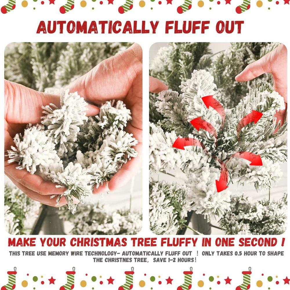 Automatically Fluff Out

Make Your Christmas Tree Fluffy in One Second!

This tree uses memory wire technology - automatically fluff out! Only takes 0.5 hour to shape the Christmas tree, save 1-2 hours!