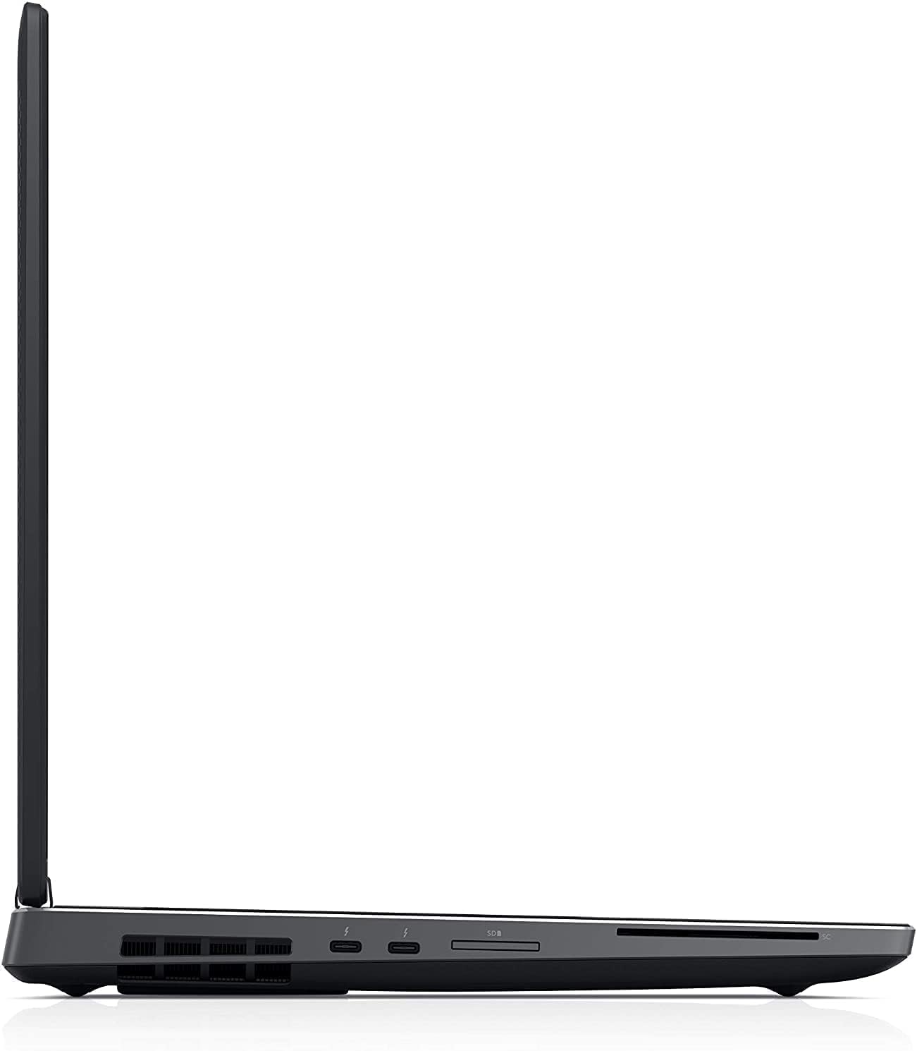 Alt View 4. Dell - Precision 5540 15.6" Laptop Intel Core i7-9850H 32GB RAM 512GB SSD Windows 11 Pro - Silver.