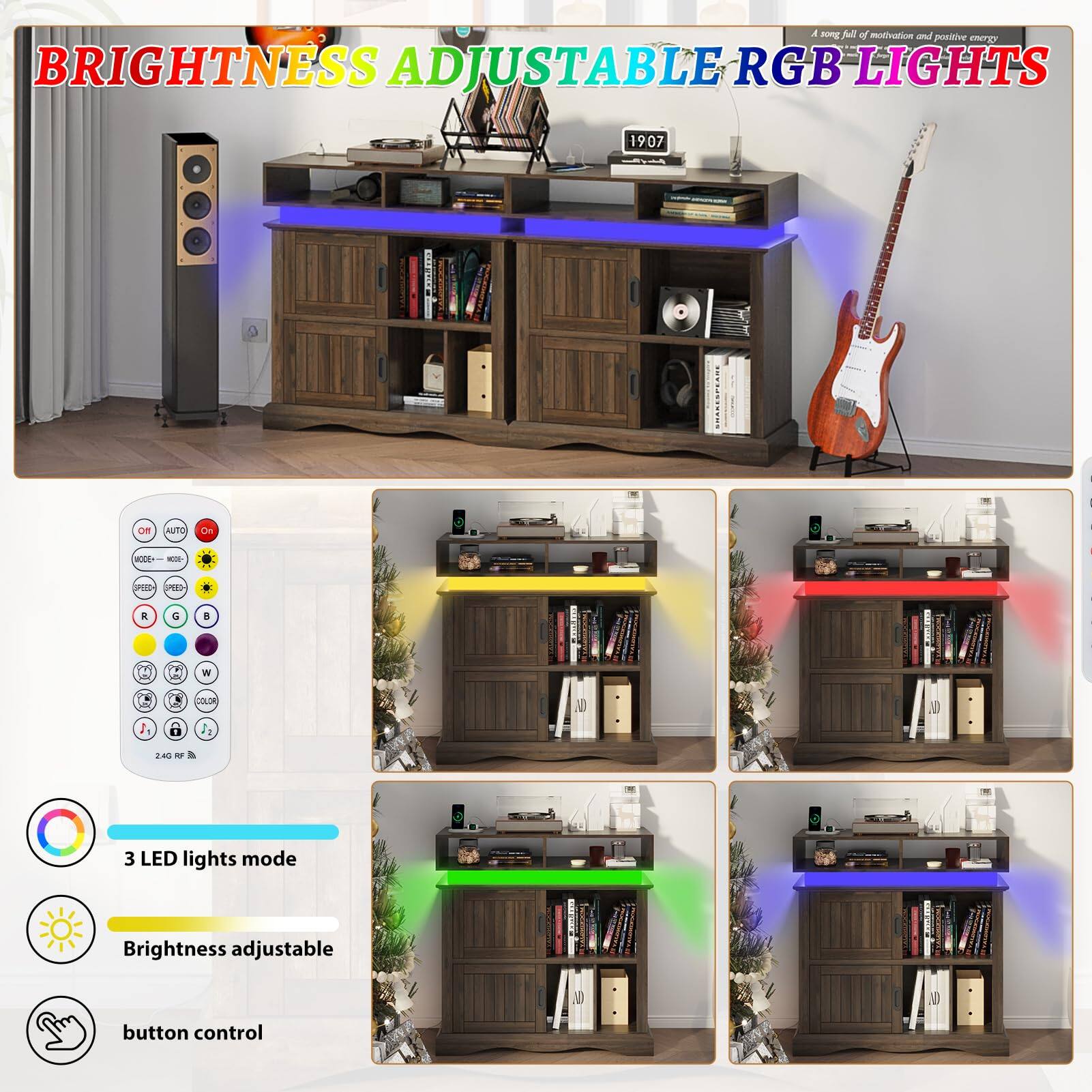 A song of motivation and positive energy

BRIGHTNESS ADJUSTABLE RGB LIGHTS

1907

On AUTO Off

3 LED lights mode

Brightness adjustable button control