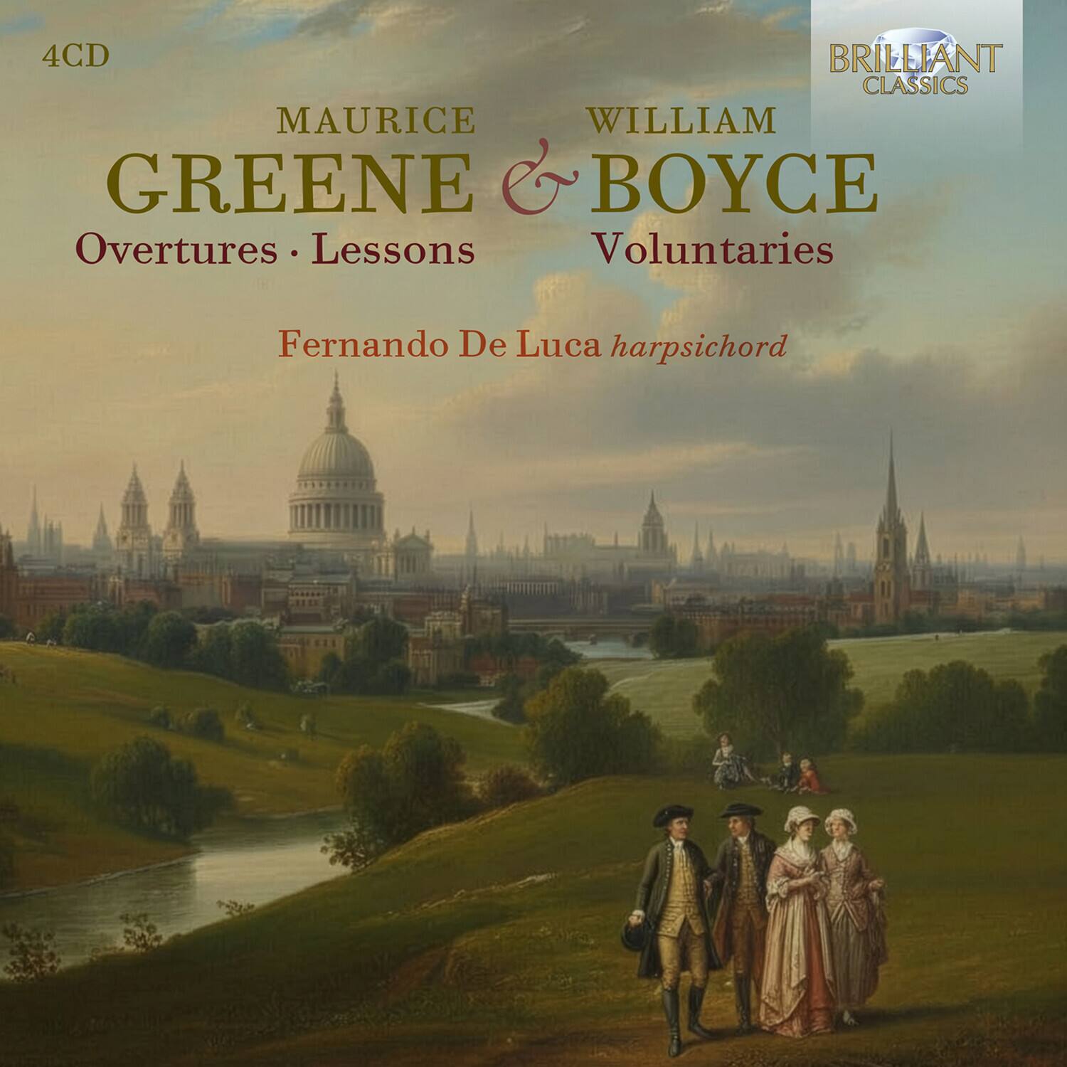 Fernando De Luca - Greene: Overtures & Lessons; Boyce: Voluntaries   - COMPACT DISCS [CD] price history on PriceWatchPro