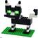 Left. E-Blox - E-Blox: Power Blox: BYO Glowing Cat Sculpture - 3D Light-Up Plus Kit, Ages 8+.