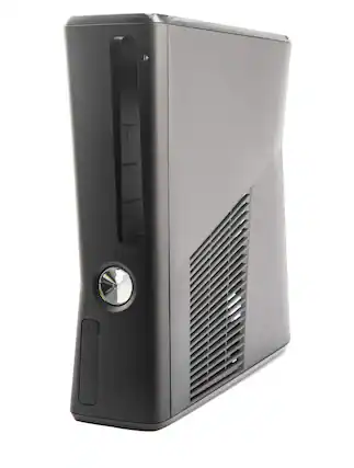 Front. MobileSentrix - Top & Bottom Housing Casings Replacement Compatible For Xbox 360 S - Black.