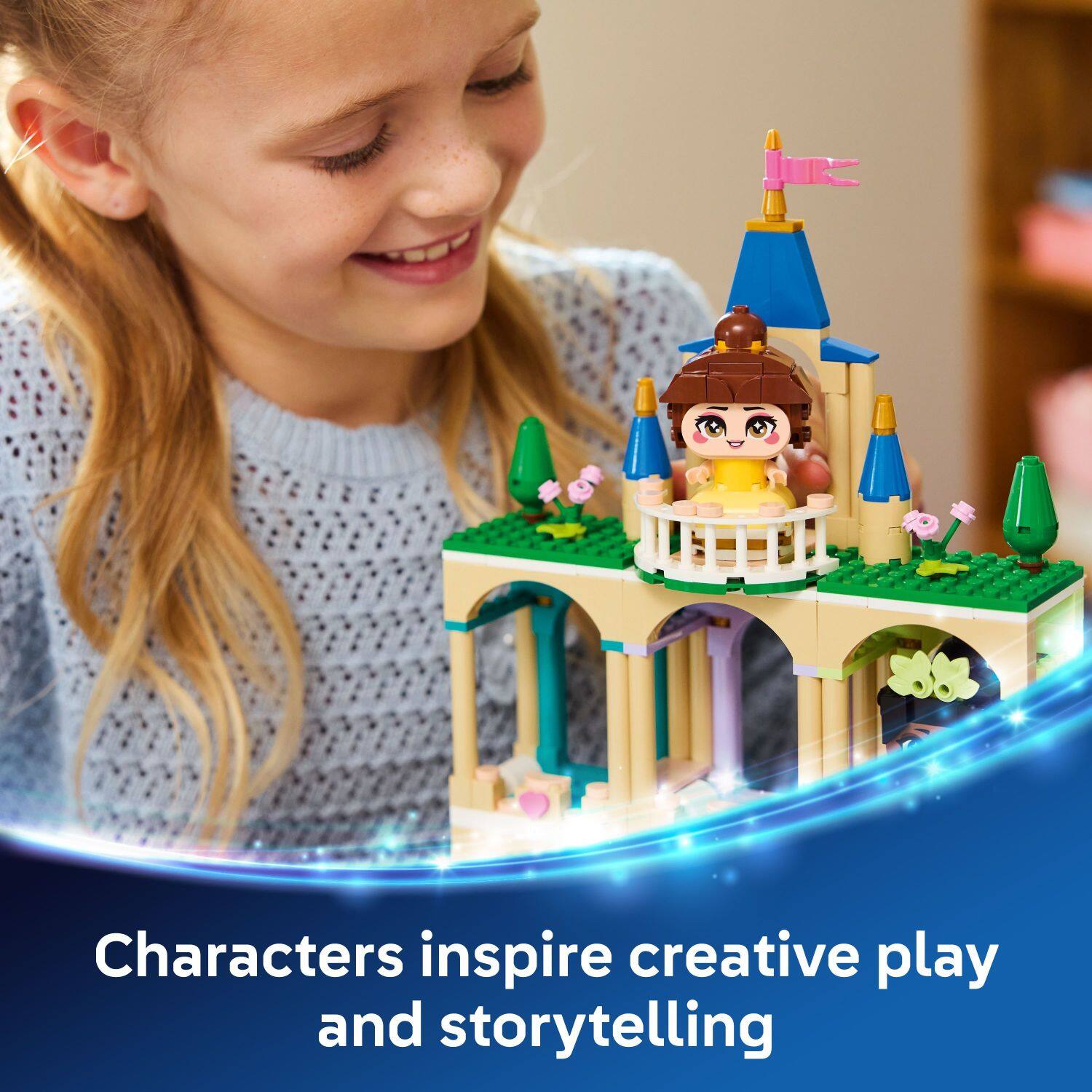 Characters inspire creative play and storytelling
