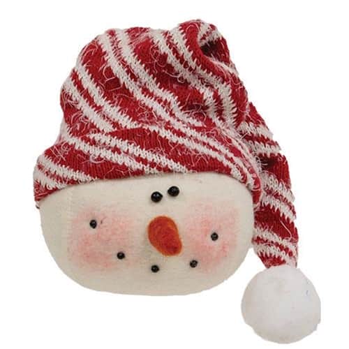 BreeBe - Stocking Cap Frosty Snowman Head - Multi