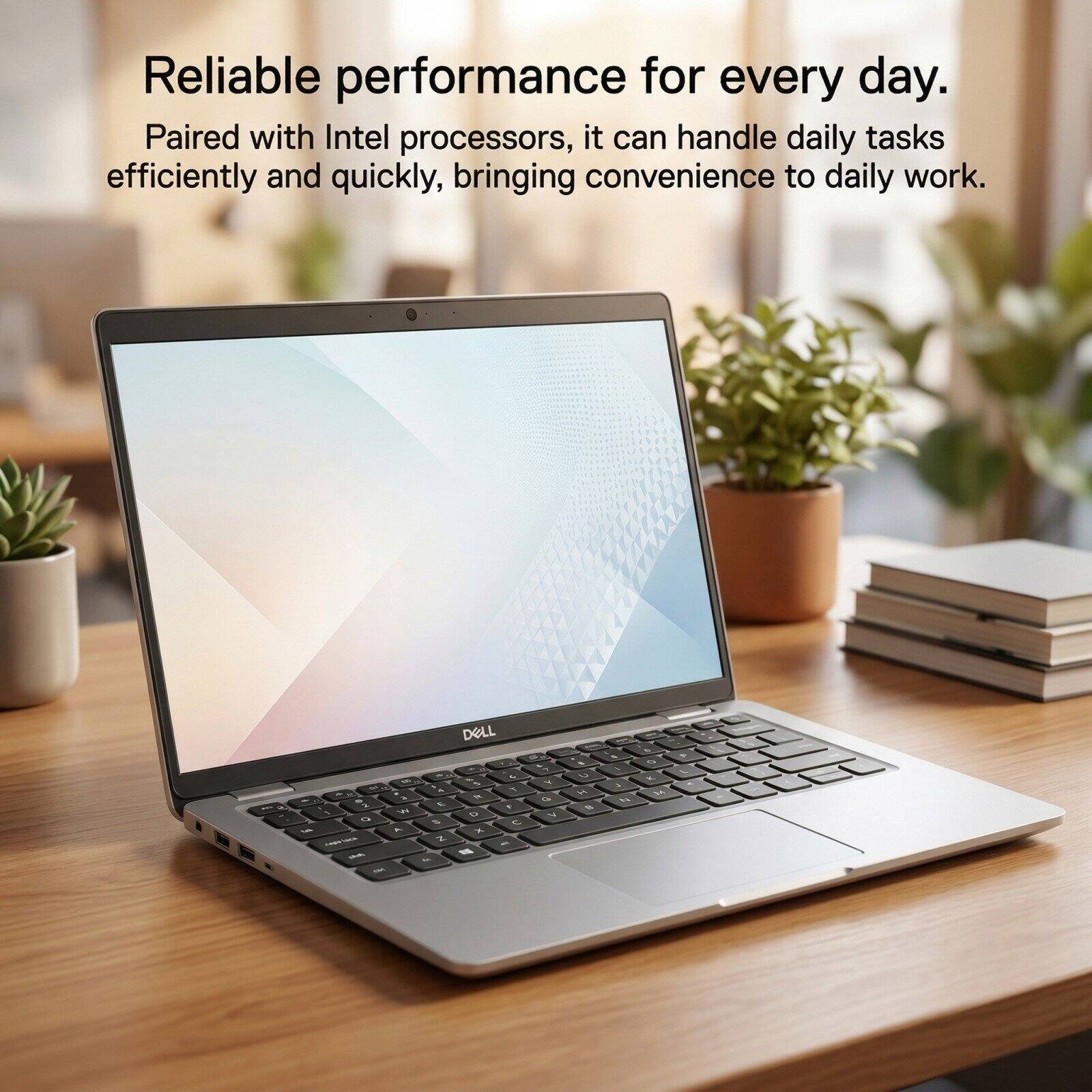 Reliable performance for every day. Paired with Intel processors, it can handle daily tasks efficiently and quickly, bringing convenience to daily work.