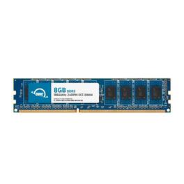 OWC - 8GB DDR3 1866MHz 2Rx8 CL13 ECC Unbuffered 240-pin DIMM Memory RAM for Workstations, Servers, and NAS Systems - Black Chips