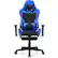 Alt View 18. Costway - Racing Massage Gaming Chair with Footrest - Blue + Black.