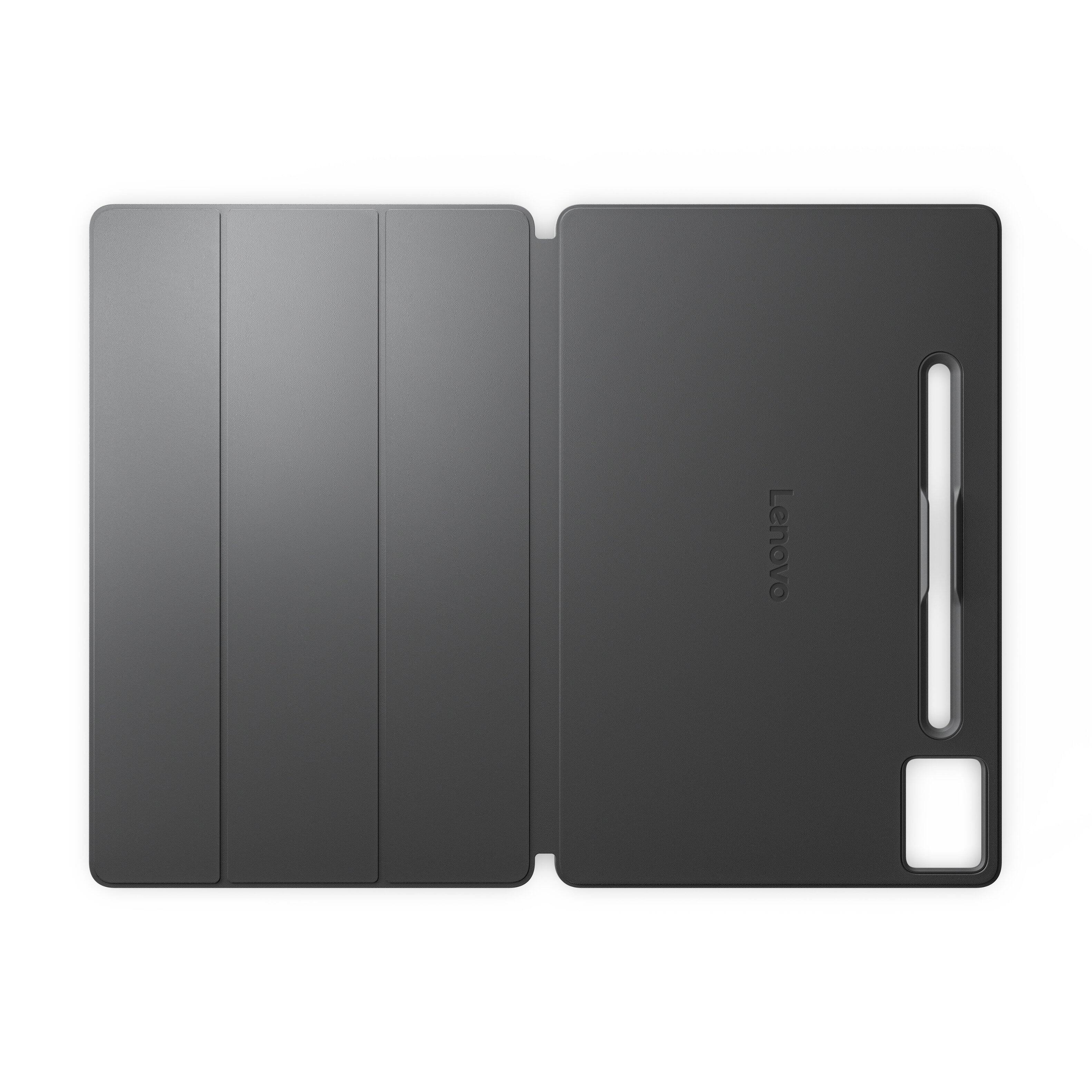 Angle. Lenovo - Idea Tab Pro Folio Case - Luna Grey.
