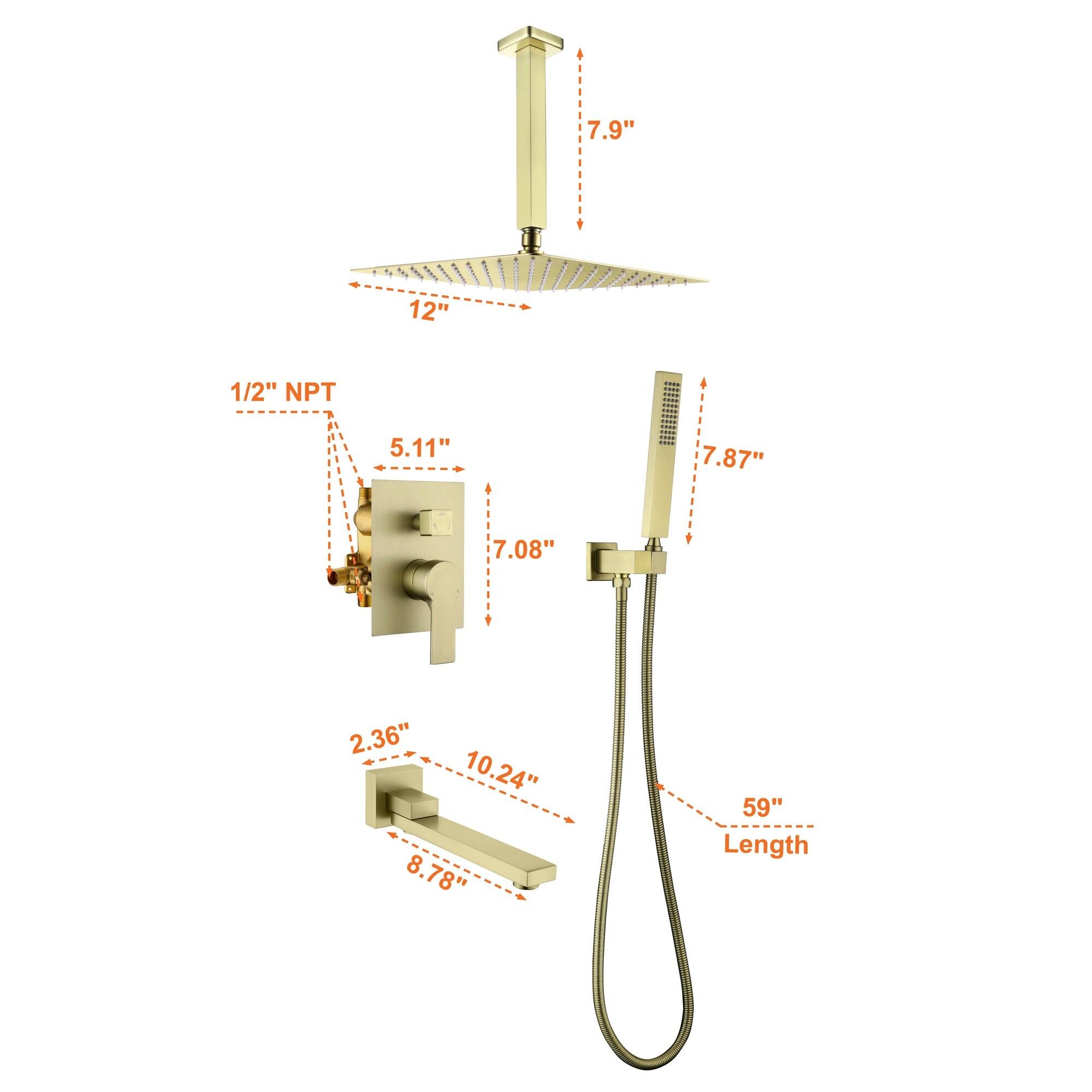 7.9"  
12"  
1/2" NPT  
5.11"  
7.87"  
7.08"  
2.36"  
10.24"  
8.78"  
59" Length