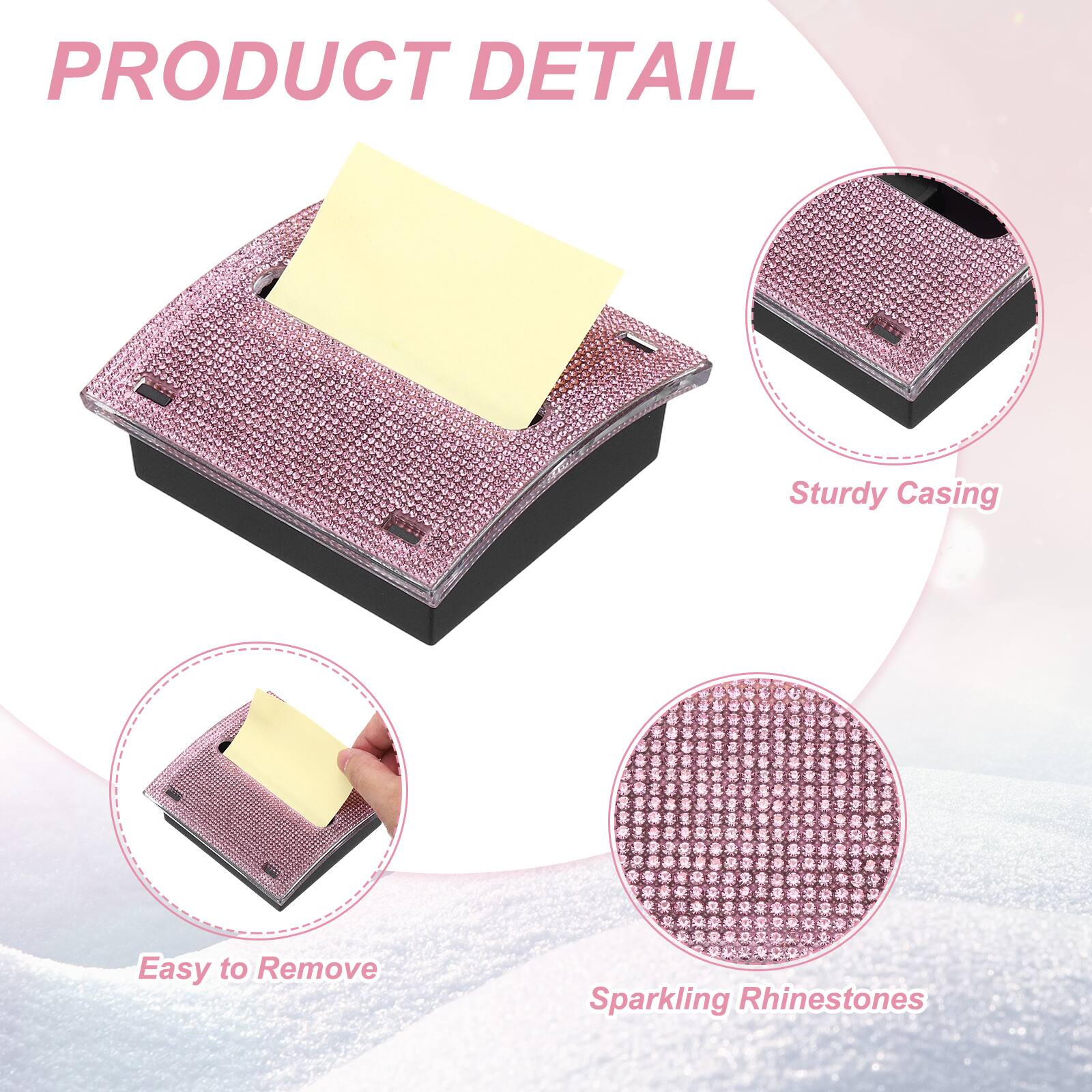PRODUCT DETAIL

- Sturdy Casing
- Easy to Remove
- Sparkling Rhinestones