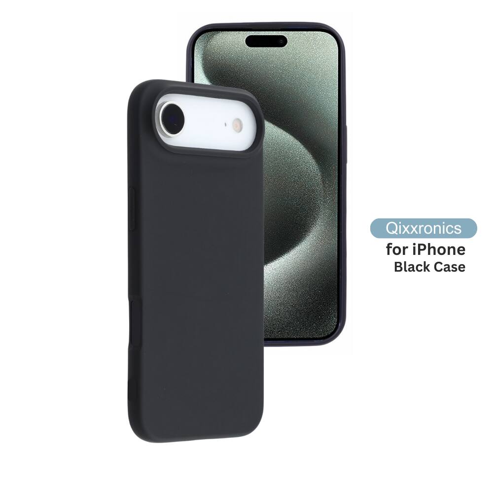Qixxronics for iPhone Black Case