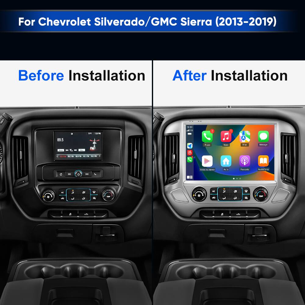 For Chevrolet Silverado/GMC Sierra (2013-2019)

Before Installation

After Installation