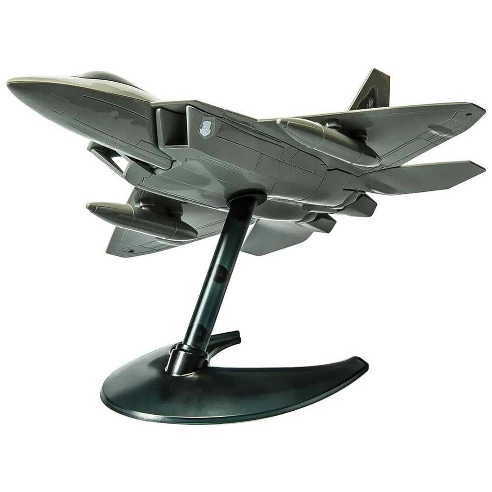 Back. Airfix Quickbuild - Skill 1 Model Kit F22 Raptor Snap Together Painted Plastic Model Airplane Kit by Airfix Quickbuild - Multi.