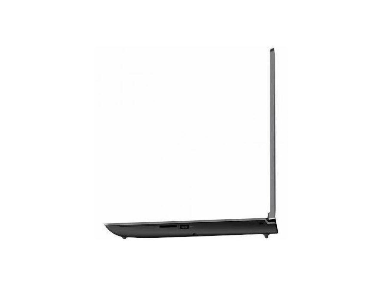 Alt View 5. Lenovo - Lenovo ThinkPad P16 Gen 2 16.0" Intel Core i7-13700HX NVIDIA RTX A1000 16GB Memory 512GB SSD Windows 11 Pro 21FA0032US - Villi Black.