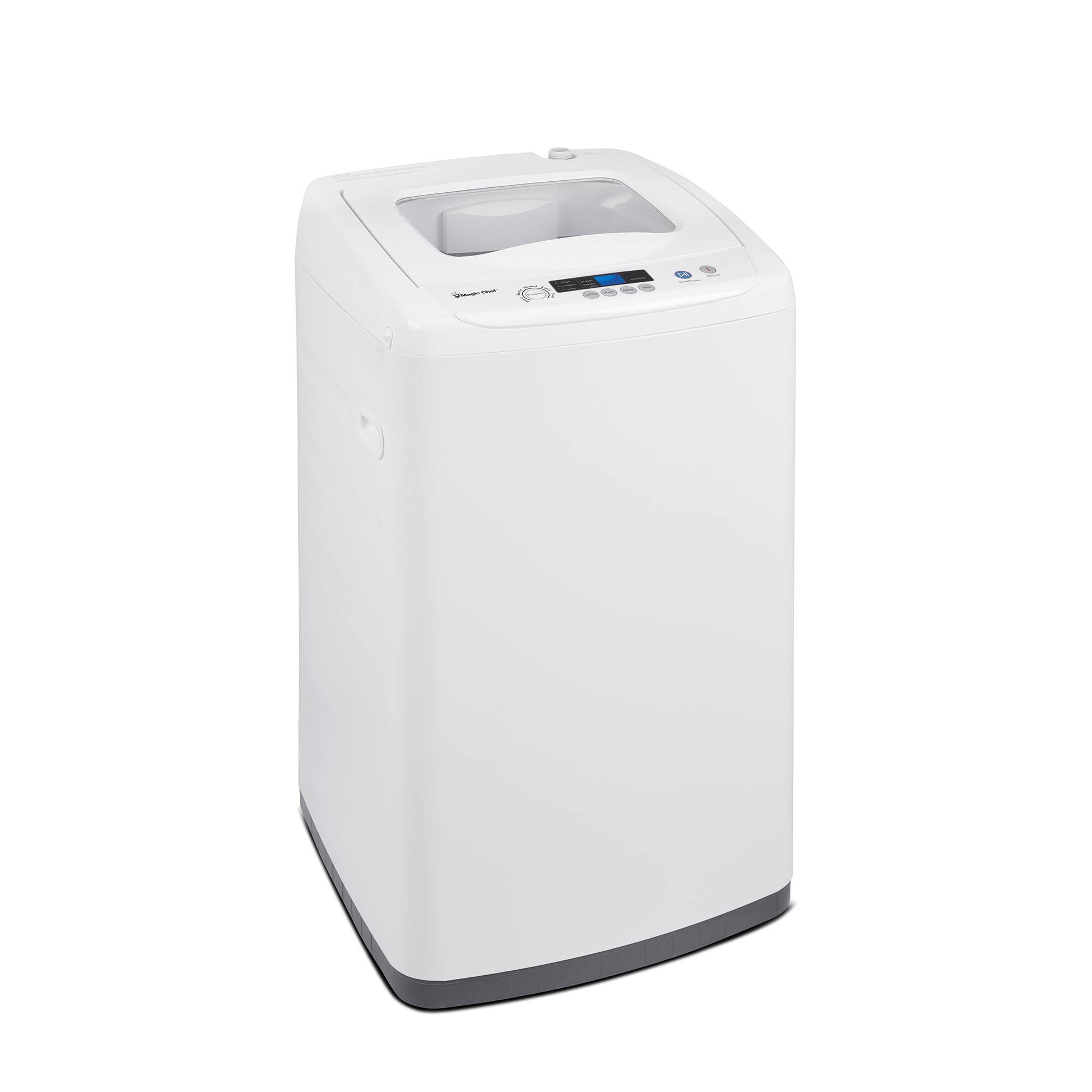 Alt View 4. Magic Chef - 0.9 cu. ft. Compact Portable Top Load Washer in White - White.