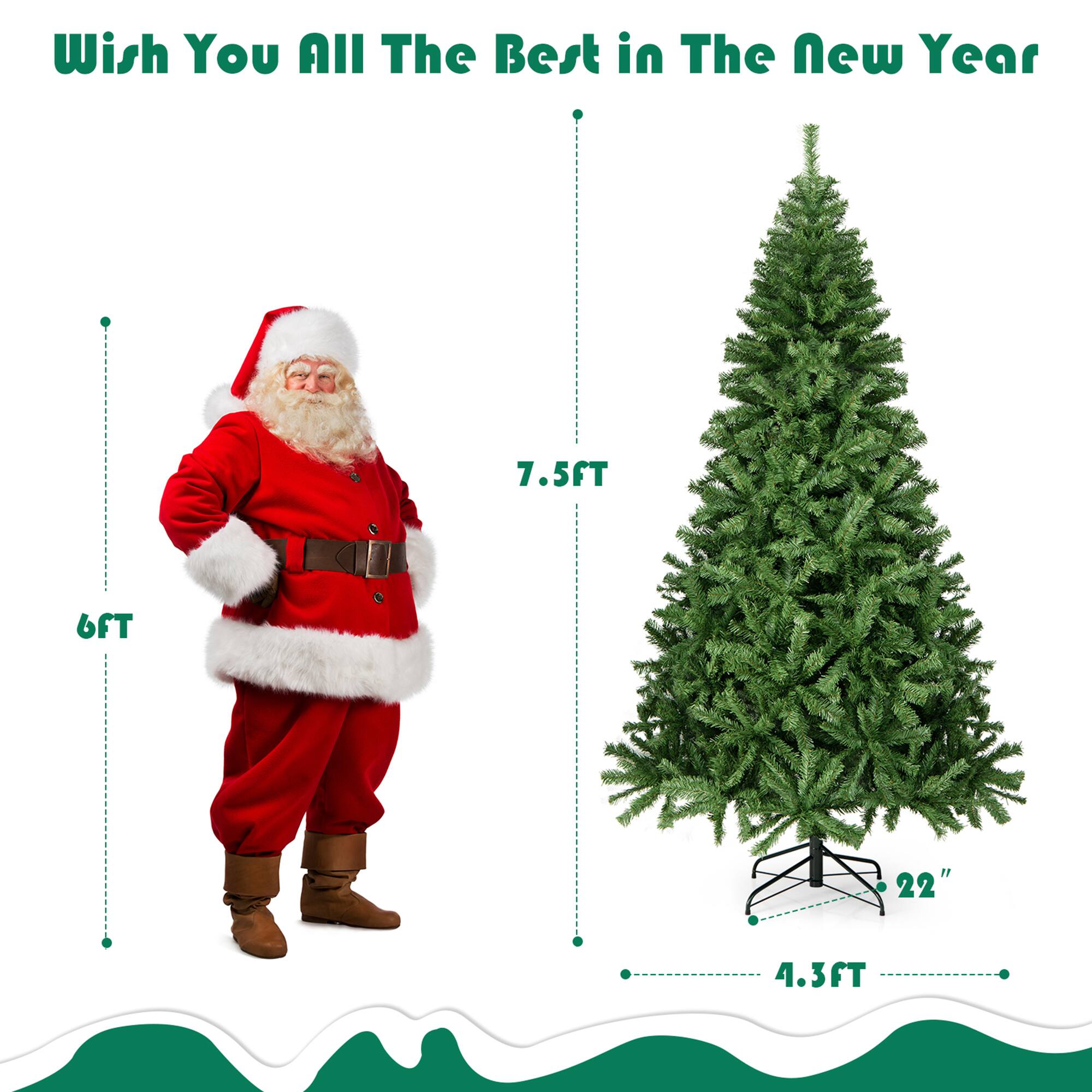 Wish You All The Best in The New Year

7.5FT

6FT

4.3FT

22"